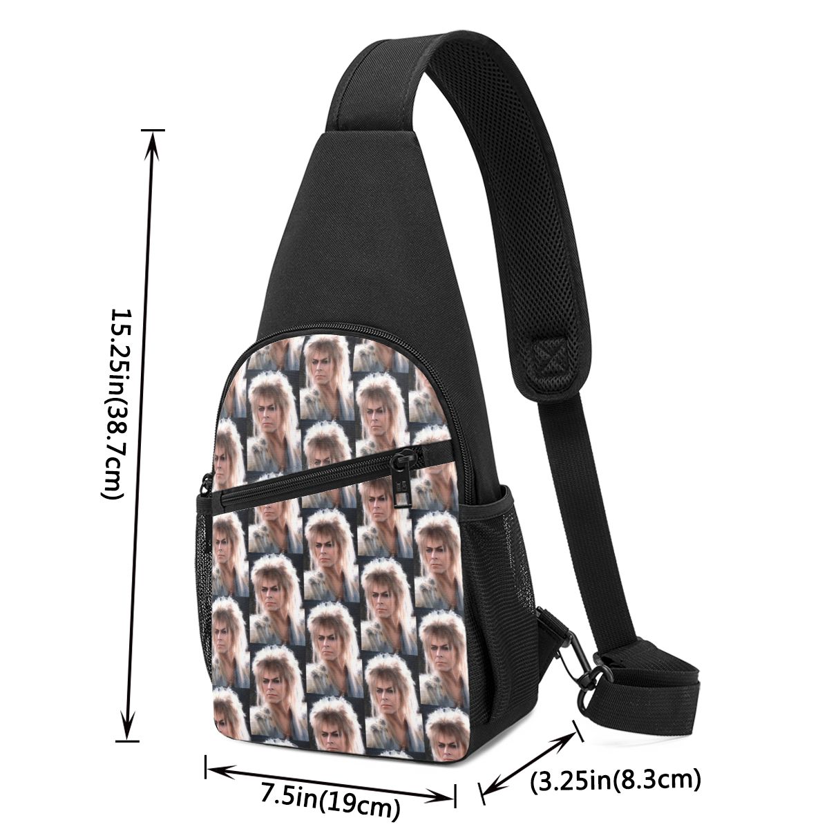 Jareth The King Of Goblins Fal - огляд і ціна Sling Backpack Shoulder