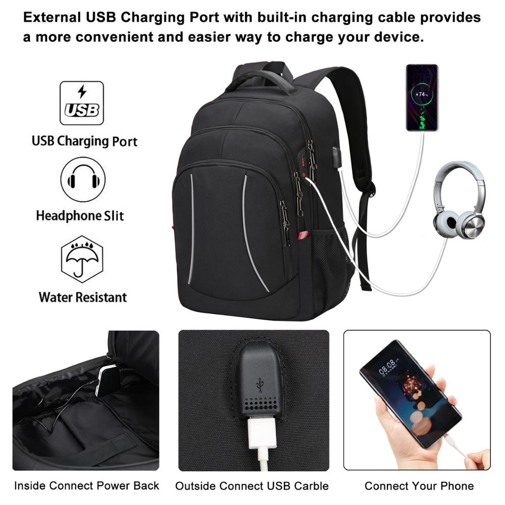 Men Multifuction Travel Laptop - огляд і ціна Laptop Backpack 15.6