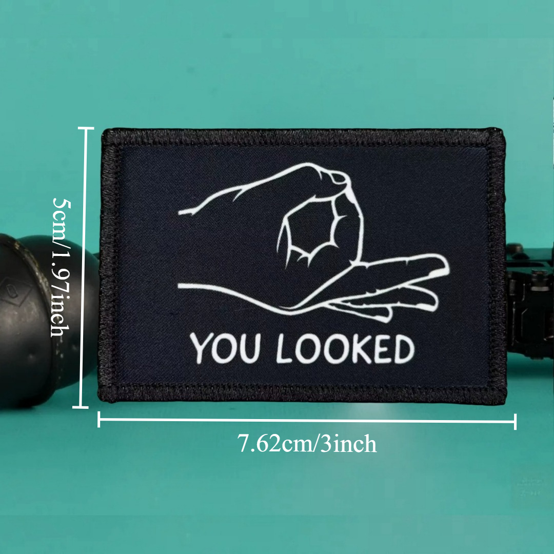 You Looked Morale Badge Patche - огляд і ціна Urban Backpack Tactical