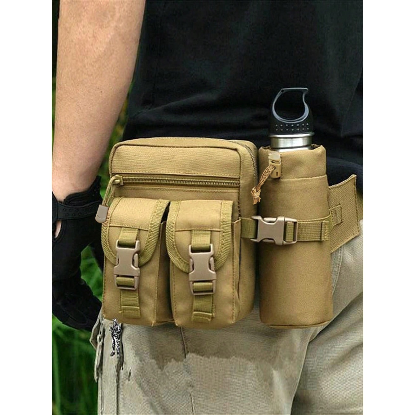 Designer men's waist bag, wate - огляд і ціна Hiking Backpack Waterproof