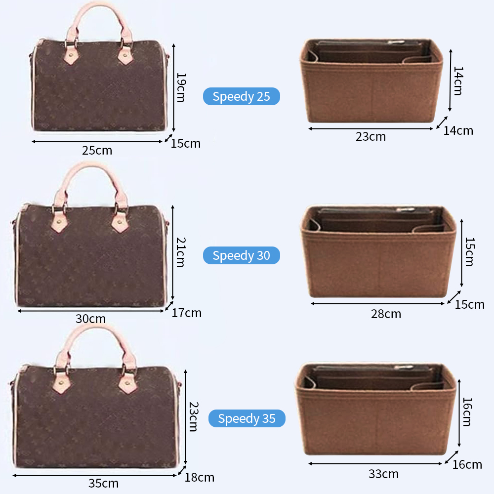 Purse Inserts for Speedy 25/30 - огляд і ціна Backpack Insert Organizer