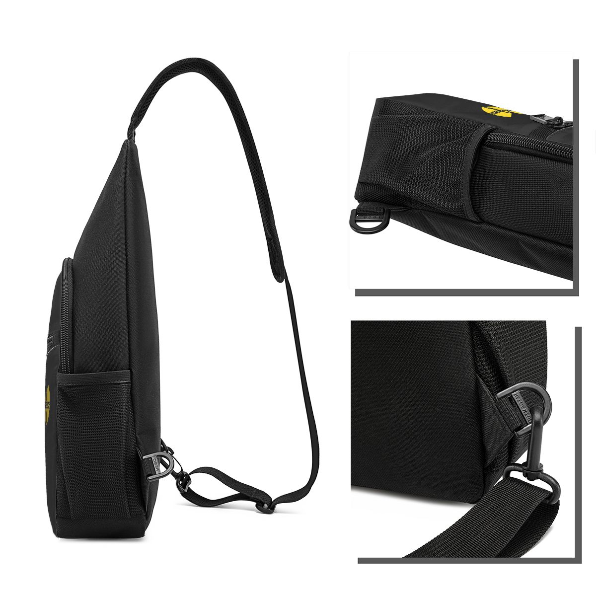 Wu Tang Clan Print Chest Bag M - огляд і ціна Sling Backpack Shoulder
